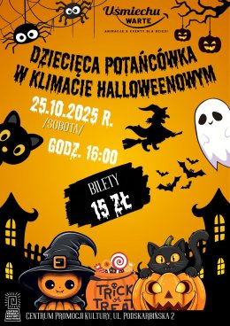 BRAK WEJŚCIÓWEK - Dziecięca potańcówka w klimacie hallowe`enowym