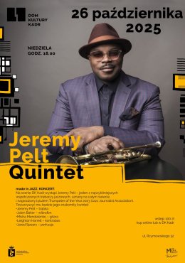 made in JAZZ: koncert: JEREMY PELT QUINTET