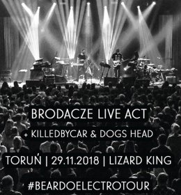 Brodacze Live Act / Killedbycar / Dogs Head