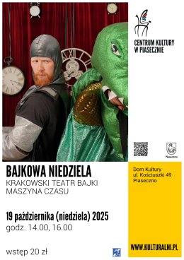 Bajkowa Niedziela - Krakowski Teatr Bajki. Maszyna Czasu