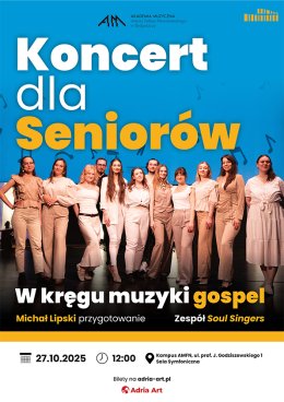Koncert dla seniorów – W kręgu muzyki gospel