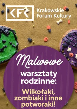Malwowe warsztaty rodzinne: Wilkołaki, zombiaki i inne potworaki!
