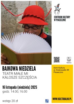 BAJKOWA NIEDZIELA. TEATR MAŁE MI. KALOSZE SZCZĘŚCIA