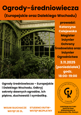 WYKŁAD RUTW: OGRODY