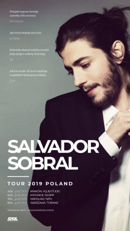 Salvador Sobral - Poland Tour 2019