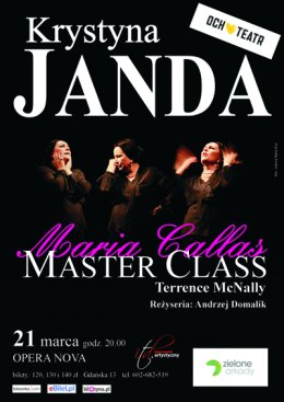 Krystyna Janda w spektaklu "Maria Callas. MASTER CLASS"