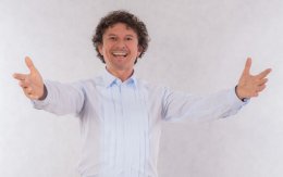 Jacek Wójcicki z zespołem