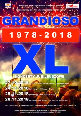 Koncert Grandioso XL - Jubileusz 40-lecia Orkiestry