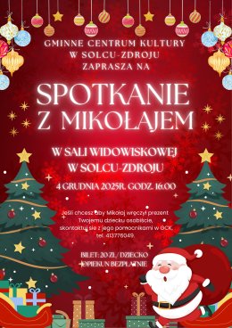 Spotkanie ze św. Mikołajem - Solec-Zdrój.