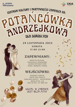 POTAŃCÓWKA ANDRZEJKOWA - DLA DOROSŁYCH