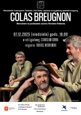 Stanisław Górka monodram „Colas Breugnon”