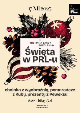 „Święta w PRL-u – choinka z wyobraźnią, pomarańcze z Kuby, prezenty z Peweksu” Mateusz Pasternak