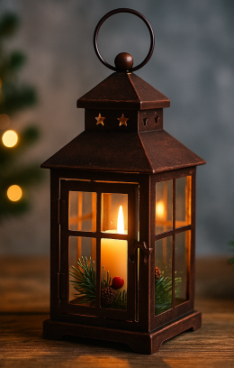 ŚWIĘTA NA WARSZTACIE: Lampion świąteczny