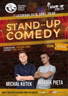 Stand-up Siedlce: Michał Kutek, Wojtek Pięta + support