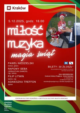 Koncert „Miłość muzyka i magia świąt”