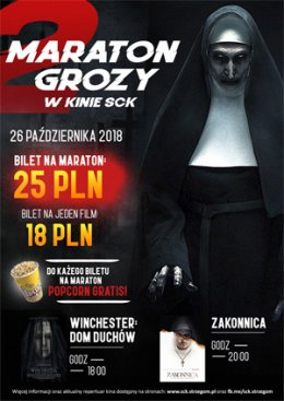 Maraton Grozy 2: Winchester: Dom Duchów + Zakonnica