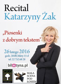 Katarzyna Żak - Piosenki z dobrym tekstem