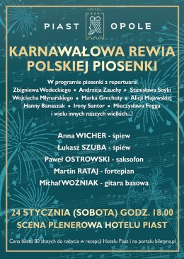 Karnawałowa rewia polskiej piosenki