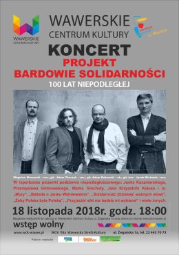 Bardowie Solidarności - koncert