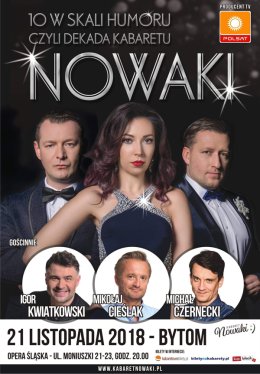 10 w skali humoru - czyli dekada Kabaretu Nowaki - realizacja TV POLSAT