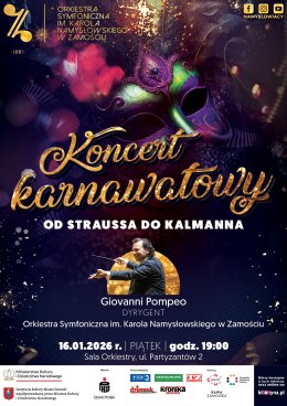 Koncert karnawałowy - Giovanni Pompeo - "Od Straussa do Kálmána"