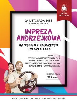 Andrzejki na wesoło z Kabaretem Czwarta Fala