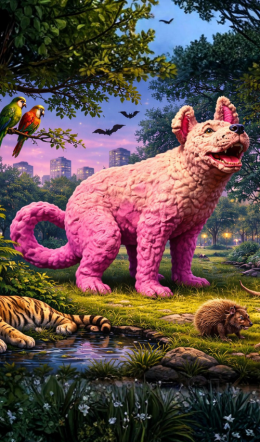 Różowy pies i inne zwierzęta | Opowieści z OKOlicy