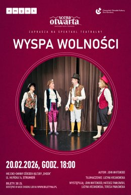 Spektakl WYSPA WOLNOŚCI Strumień