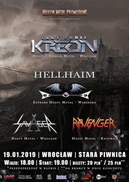 KREON, HELLHAIM, Ravenger, Savager