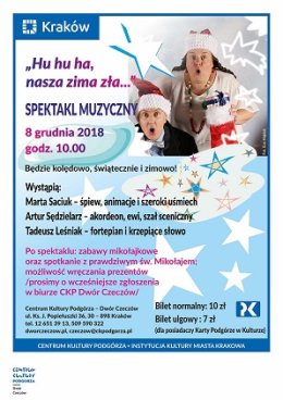 Spektakl muzyczny - Hu hu ha, nasza zima zła...