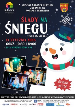 Poranek Teatralny - "Ślady na śniegu" - Teatr Bajaderka