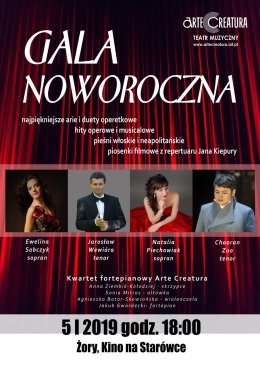 Gala Noworoczna - Arte Creatura Teatr Muzyczny