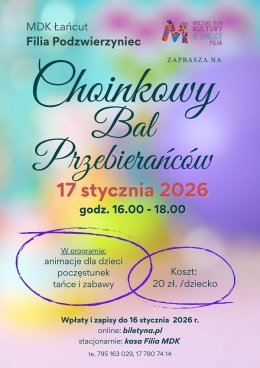 Choinkowy bal przebierańcow