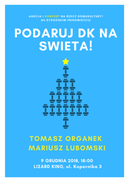 Tomasz Organek solo & Mariusz Lubomski