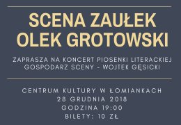 Olek Grotowski // Scena Zaułek