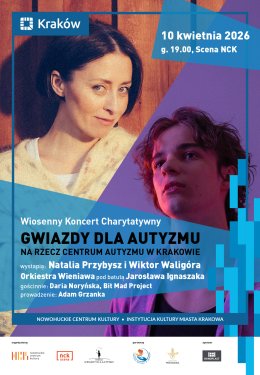 Gwiazdy dla Autyzmu – Orkiestra Wieniawa, Natalia Przybysz i Wiktor Waligóra wiosenny koncert charytatywny na rzecz Centrum Autyzmu w Krakowie
