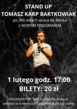 STAND UP - Tomasz Karp Bartkowiak