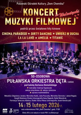 Koncert Muzyki Filmowej - Puławska Orkiestra Dęta i Goście