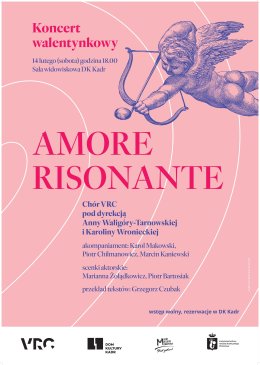 Amore risonante: koncert walentynkowy w wykonaniu Chóru VRC