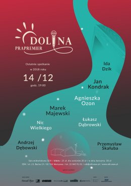 DOLINA PRAPREMIER - kabaret muzyczno-literacki.