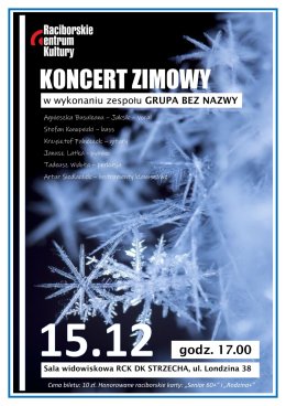KONCERT ZIMOWY