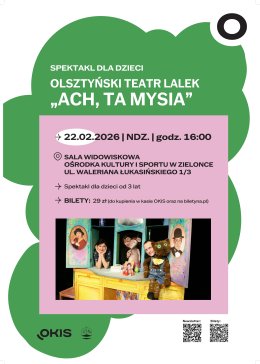 Olsztyński Teatr Lalek - "Ach, ta Mysia"