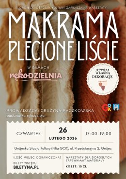 Warsztaty Makramy