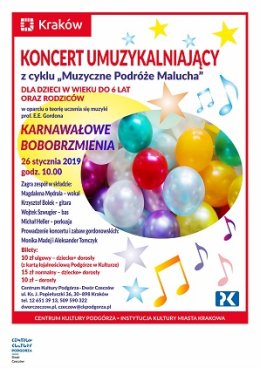 Koncert gordonowski - Karnawałowe Bobobrzmienia