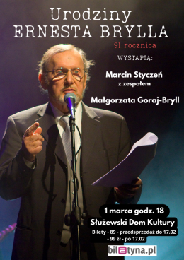 Marcin Styczeń  z zespołem - Urodziny Ernesta Brylla