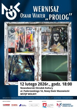 Wernisaż wystawy PROLOG Oskara Wiater