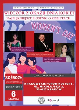 Wieczór z Okazji Dnia Kobiet- Najpiękniejsze piosenki o kobietach