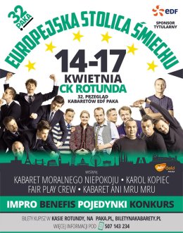 XXXII EDF PAKA -  Europejska Stolica Śmiechu