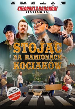 Chłopaki z baraków przedstawiają. Stojąc na ramionach kociaków