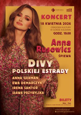 Anna Rusowicz | Divy polskiej estrady